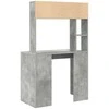 Stalas Betono pilka 91 x 50 x 149 cm Apdirbta mediena