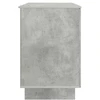 Stalas Betono pilka Apdirbta mediena 142,5 x 50 x 75 cm