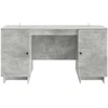 Stalas Betono pilka Apdirbta mediena 142,5 x 50 x 75 cm