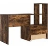 Stalas Rūkyta ąžuolas 131,5 x 50 x 106,5 cm Apdirbta mediena