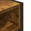 Stalas Dūminis ąžuolas 100 x 50 x 75 cm Apdirbta mediena
