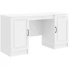 Stalas Itin blizgi balta 142,5 x 50 x 75 cm Apdirbta mediena