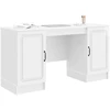 Stalas Itin blizgi balta 142,5 x 50 x 75 cm Apdirbta mediena