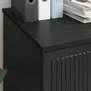 Stalas Juoda Apdirbta mediena 142,5 x 50 x 75 cm