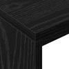 Stalas Juodas ąžuolas 109 x 50 x 78 cm Apdirbta mediena