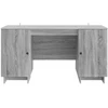 Stalas Pilka Sonoma Apdirbta mediena 142,5 x 50 x 75 cm