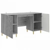 Stalas Pilka Sonoma Apdirbta mediena 142,5 x 50 x 75 cm