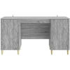 Stalas Pilka Sonoma Apdirbta mediena 142,5 x 50 x 75 cm
