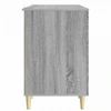 Stalas Pilka Sonoma Apdirbta mediena 142,5 x 50 x 75 cm
