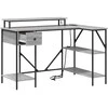Stalas Pilkas Sonoma 120 x 79 x 86,5 cm Apdirbta mediena
