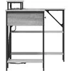 Stalas Pilkas Sonoma 120 x 79 x 86,5 cm Apdirbta mediena