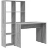Stalas Pilkas Sonoma 138,5 x 55 x 143 cm Apdirbta mediena