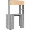 Stalas Pilkas Sonoma 91 x 50 x 149 cm Apdirbta mediena