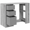 Stalas Pilkas Sonoma 100 x 40 x 75 cm Apdirbta mediena