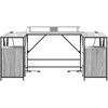 Stalas Pilkas Sonoma 182 x 101 x 87,5 cm Apdirbta mediena