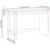 Stalas Ruda 112 x 50 x 75 cm Kietas pušies medis