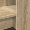 Stalas Sonoma ąžuolas 122 x 67 x 145 cm Apdirbta mediena