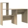Stalas Sonoma ąžuolas 131,5 x 50 x 106,5 cm Apdirbta mediena