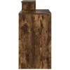 Stalas Rūkyta ąžuolas 120,5 x 44 x 88,5 cm Apdirbta mediena