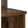 Stalas Rūkyta ąžuolas 120,5 x 44 x 88,5 cm Apdirbta mediena