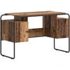 Stalas su saugojimo vieta Ąžuolo mediena 120 x 50.5 x 75.5 cm
