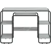 Stalas su saugojimo vieta Pilka Sonoma 113,5 x 52 x 75,5 cm