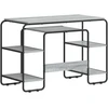 Stalas su saugojimo vieta Pilka Sonoma 113,5 x 52 x 75,5 cm
