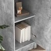 Stalas Betono pilka 113.5 x 39 x 168 cm 2 vnt.