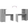 Stalas Pilkas Sonoma 133.5 x 50 x 124 cm 2 vnt.