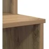 Stalas Amatininkų ąžuolas 120,5 x 44 x 88,5 cm Apdirbta mediena
