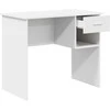 Stalas Balta 90 x 49 x 75 cm Apdirbta mediena