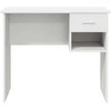 Stalas Balta 90 x 49 x 75 cm Apdirbta mediena