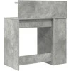 Stalas Betono pilka 90 x 48 x 101,5 cm Apdirbta mediena