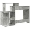 Stalas Betono pilka 120,5 x 44 x 88,5 cm Apdirbta mediena