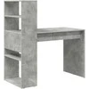 Stalas Betono pilka 113 x 54 x 120 cm Apdirbta mediena