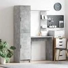 Stalas 2 pcs Betono pilka