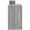 Stalas Pilkas Sonoma 120,5 x 44 x 88,5 cm Apdirbta mediena