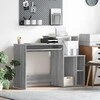 Stalas Pilkas Sonoma 120,5 x 44 x 88,5 cm Apdirbta mediena