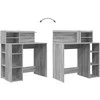 Stalas Pilkas Sonoma 90 x 48 x 101,5 cm Apdirbta mediena
