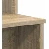 Stalas Sonoma ąžuolas 120,5 x 44 x 88,5 cm Apdirbta mediena