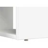 Stalas su lentyna Balta 113 x 54 x 120 cm Apdirbta mediena