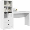 Stalas Balta 145,5 x 40 x 127 cm 2 vnt.