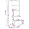 Stalas Senas medis 125,5 x 50 x 127 cm 2 vnt.