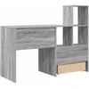 Stalas Pilkas Sonoma 131,5 x 50 x 106,5 cm Apdirbta mediena