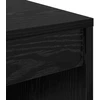 Stalas Juodas ąžuolas 105,5 x 34 x 127 cm 2 vnt.
