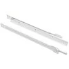 Stalčių bėgis 2 pcs Balta 350 mm Plienas