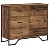 Ištraukalas spinta 2 pcs Senas medis 91 x 35,5 x 74,5 cm
