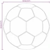 Stalo futbolai 12 vnt. Balta 3,6 x 3,6 cm Polipropilenas
