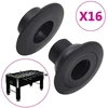Stalo futbolo guoliai 15,9/16mm strypams, 16vnt.