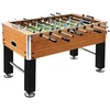 Stalo futbolo stalas, rudas/juodas, 140x74,5x87,5cm, plienas